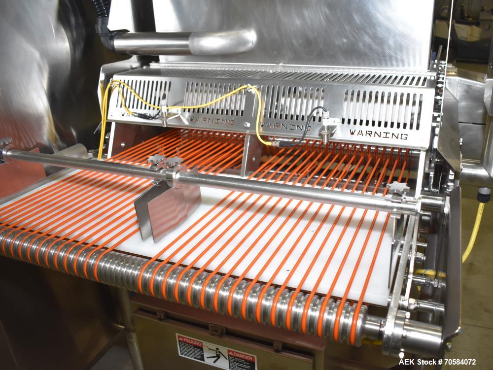 Used Quantum Model P200 Pepperoni Topping Applicator